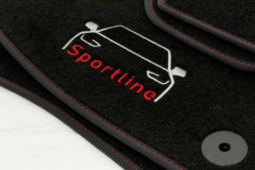 Sportline velour fußmatten - velour,